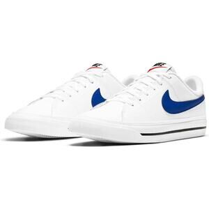 NWT Unisex Kids Nike Court Legacy White Game Royal Youth Sneakers US 6.5Y  Shoes